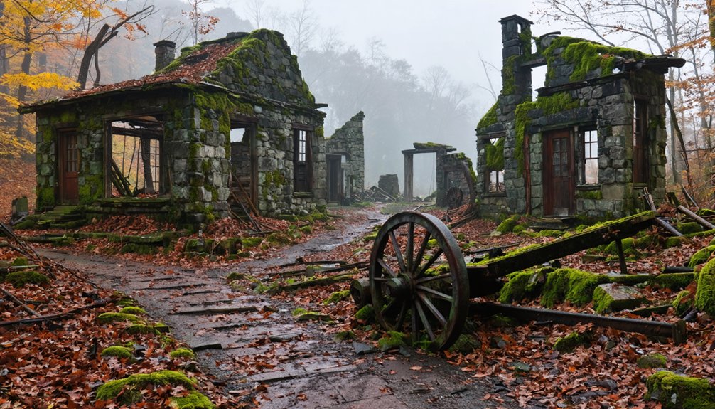 abandoned historical mining settlements connecticut