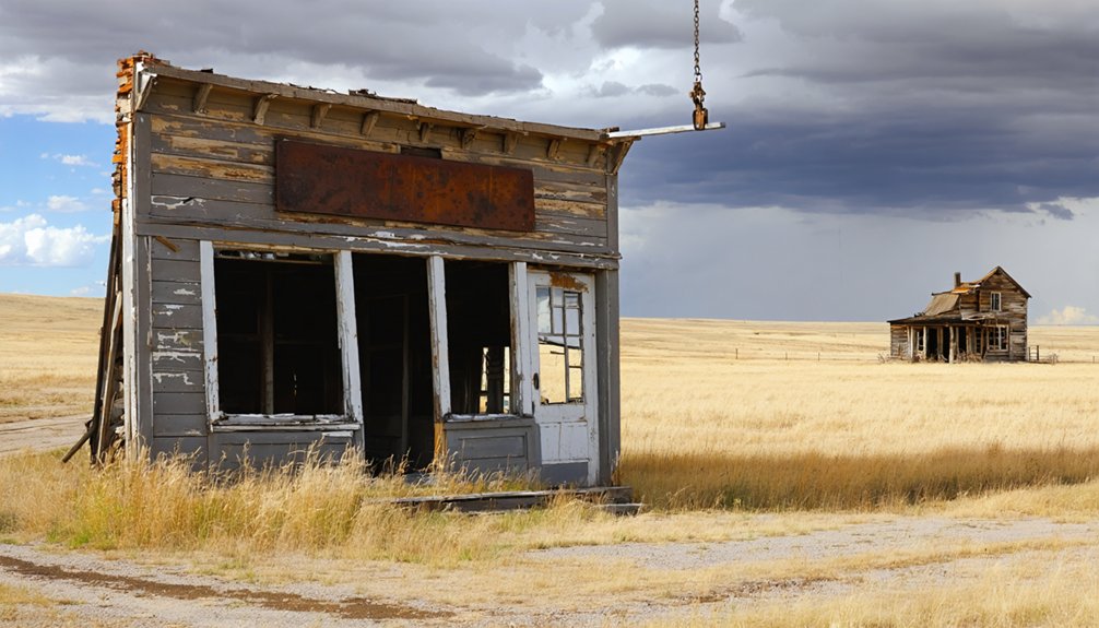 abandoned historical sites remain