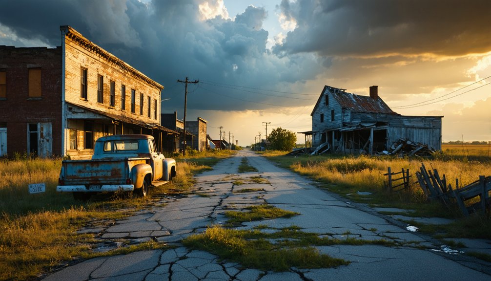 abandoned kansas ghost town road trip