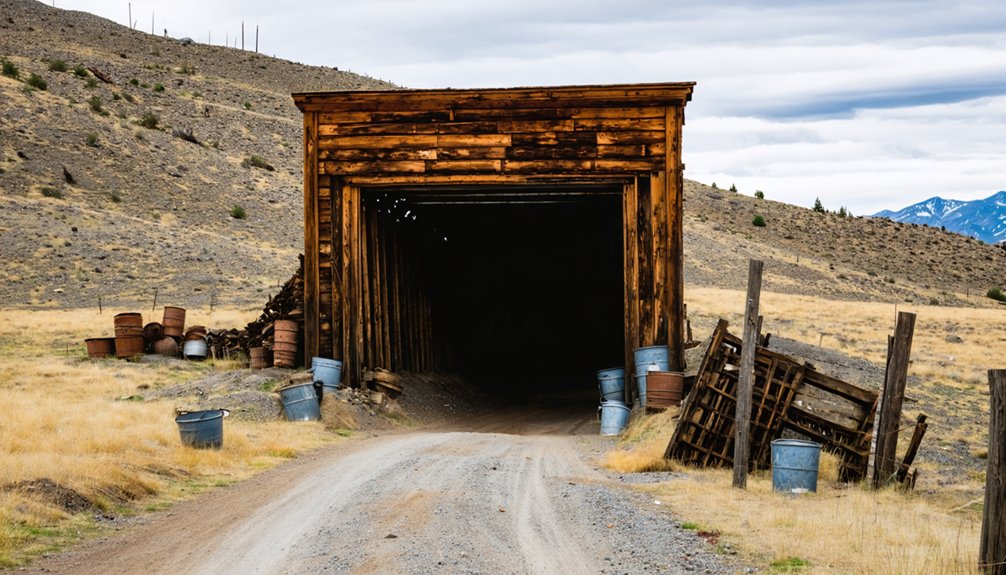 abandoned mines rugged history mining relics