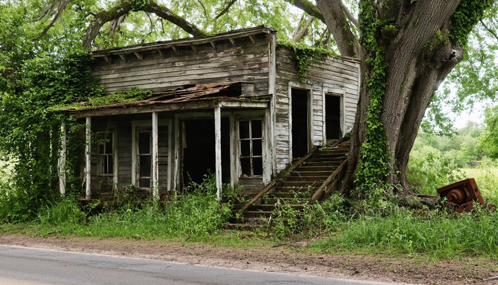 abandoned remnants of forgotten past