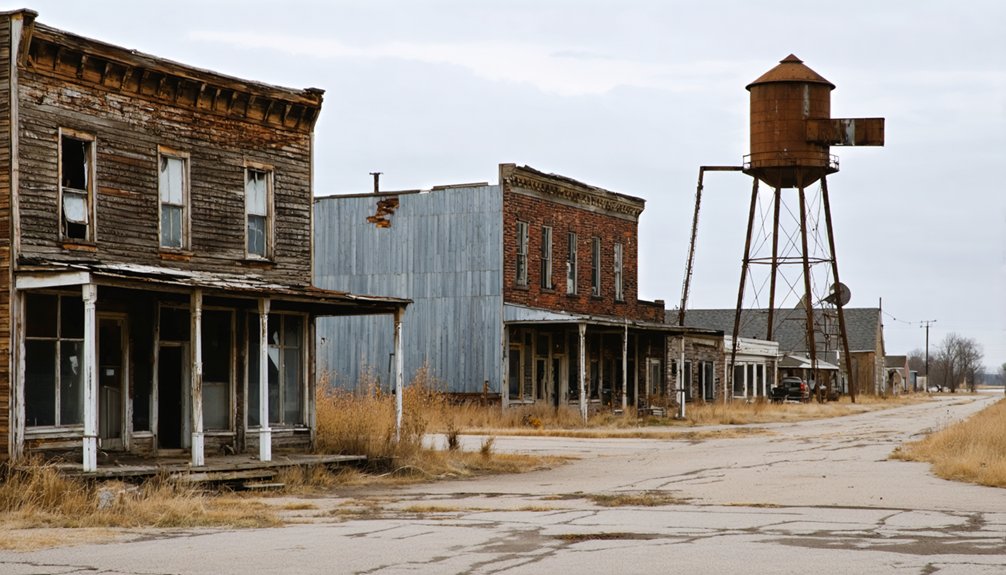 abandoned rural midwest settlements
