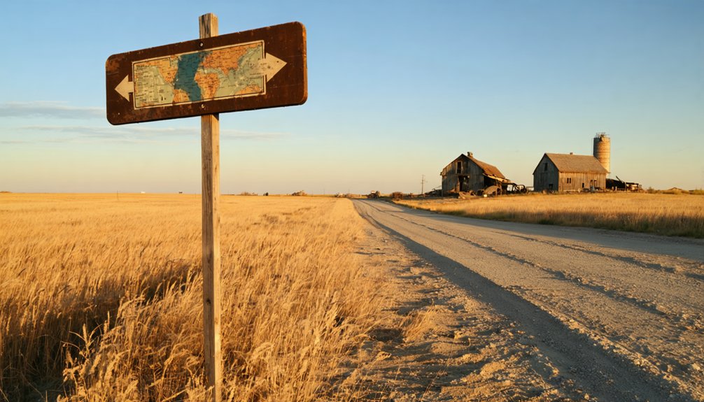 abandoned towns architectural remnants historical narratives