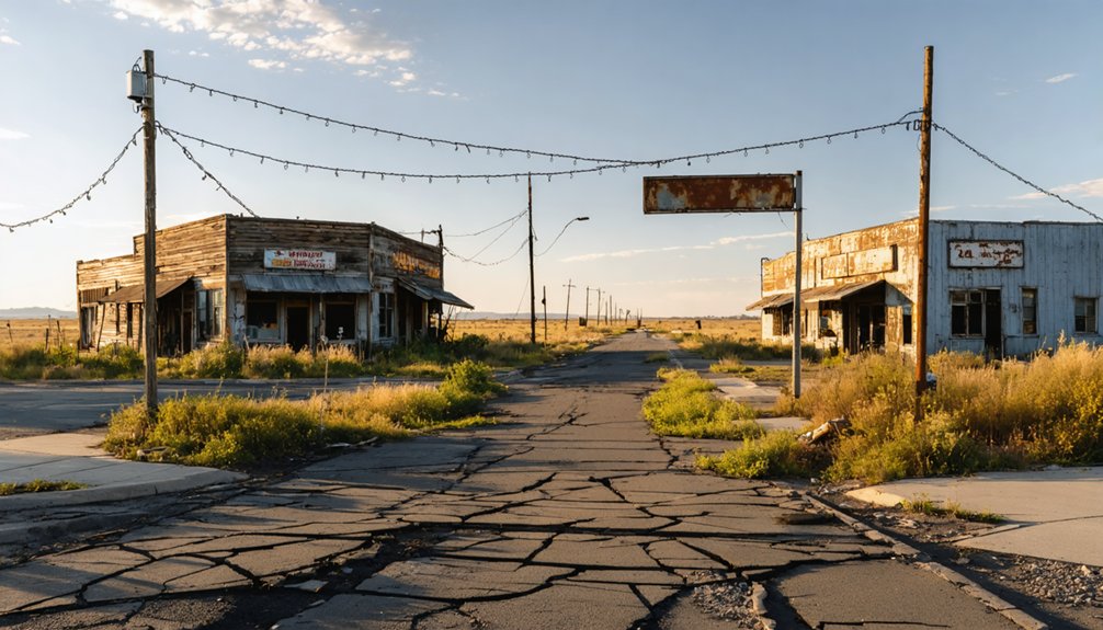 abandoned urban decay and demolition
