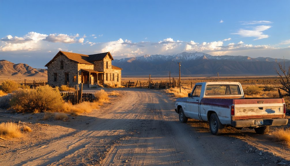 accessible dramatic snowbound high desert