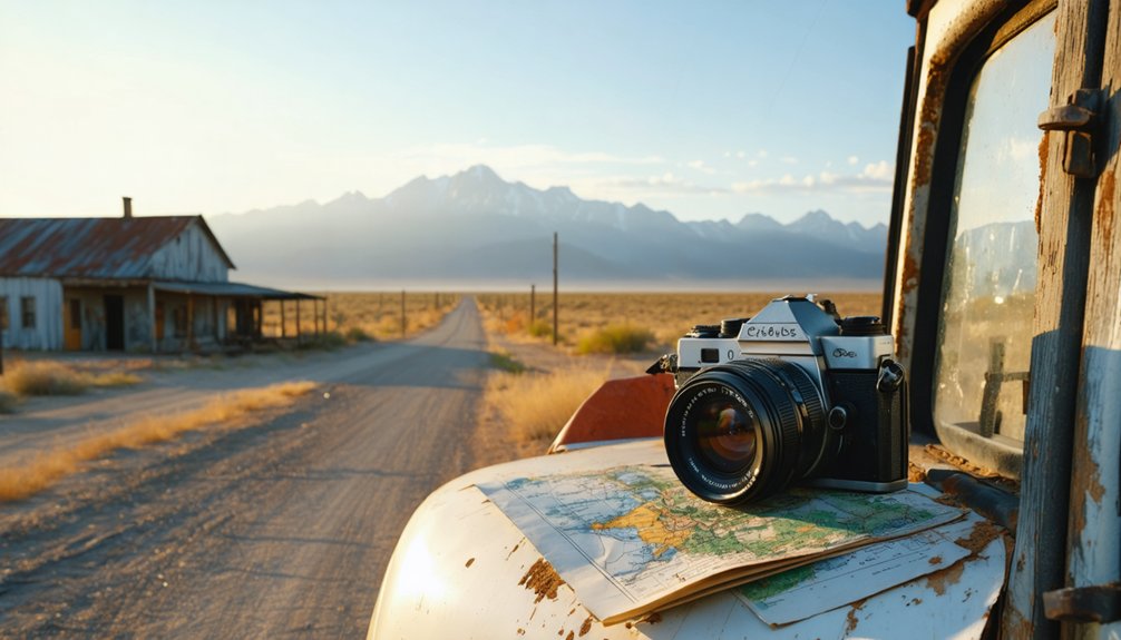 atmospheric decay dramatic lighting ghost town scenes