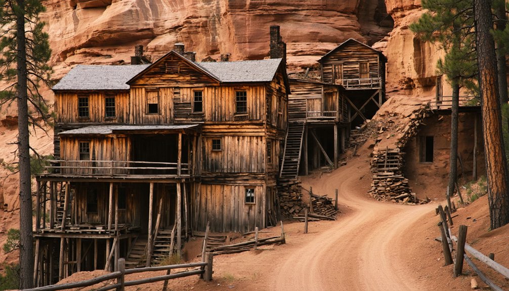 audio guided historical mining settlement