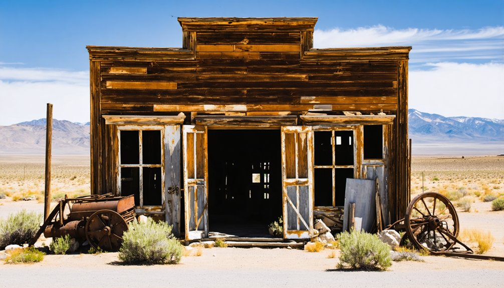 booming early 1900s ghost town remnants