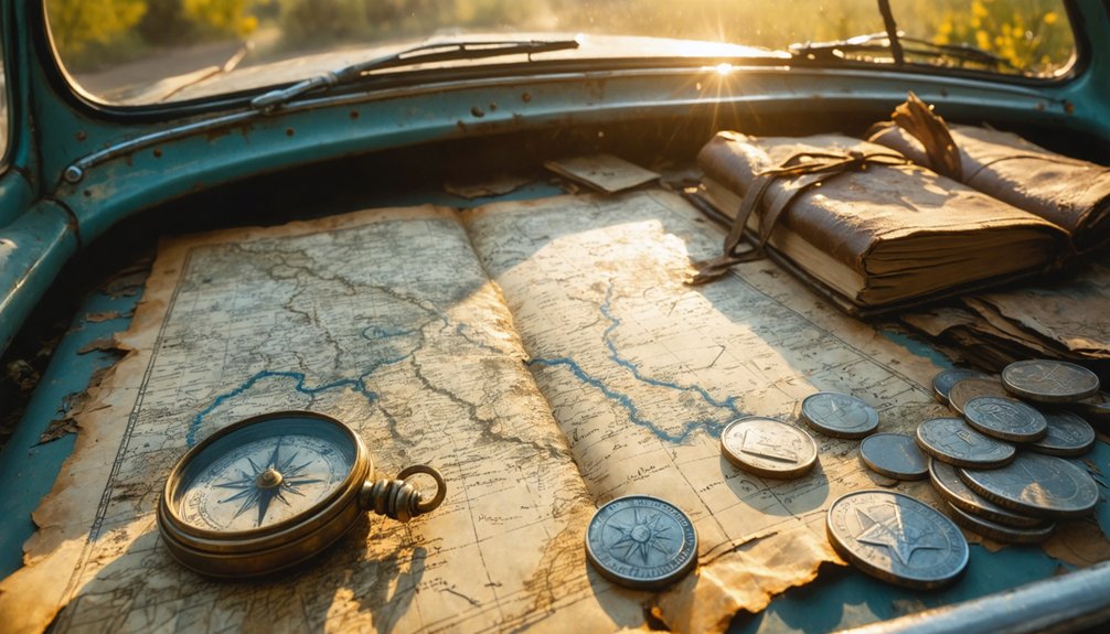 buried treasure mysterious events hidden ruins dynamited church