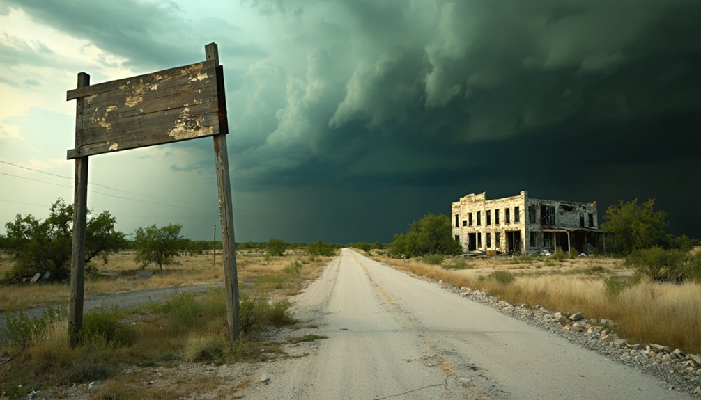 catastrophic tornado ghostly remains mobeetie s decline