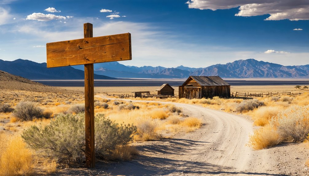 comfortable conditions for desert ghost town exploration