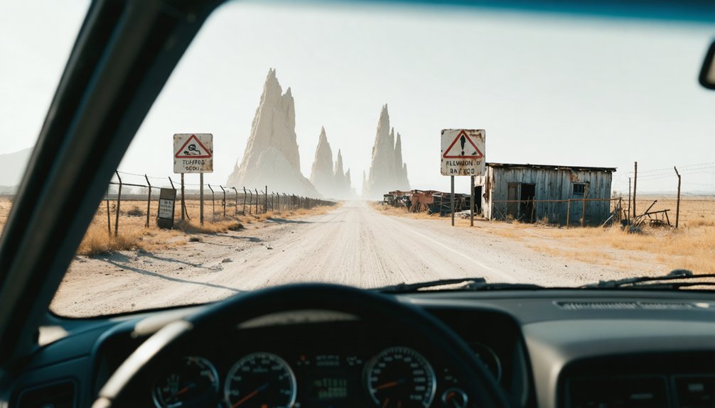 contaminated landscape immediate danger