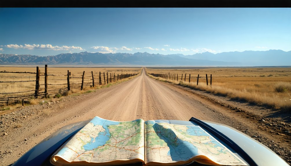 coordinates access routes high plains depression historic convergence