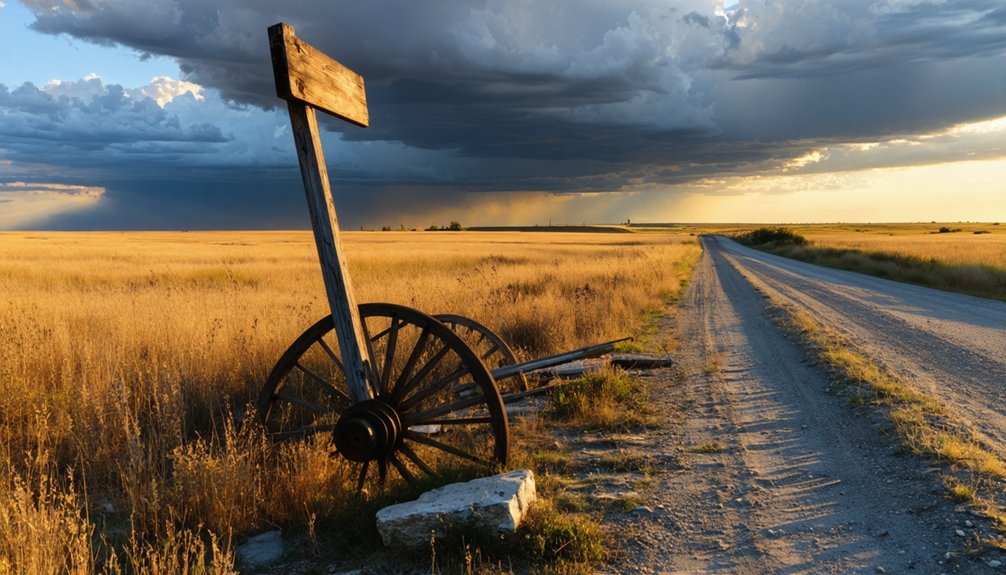 corrupt pro slavery settlements vanish into prairie