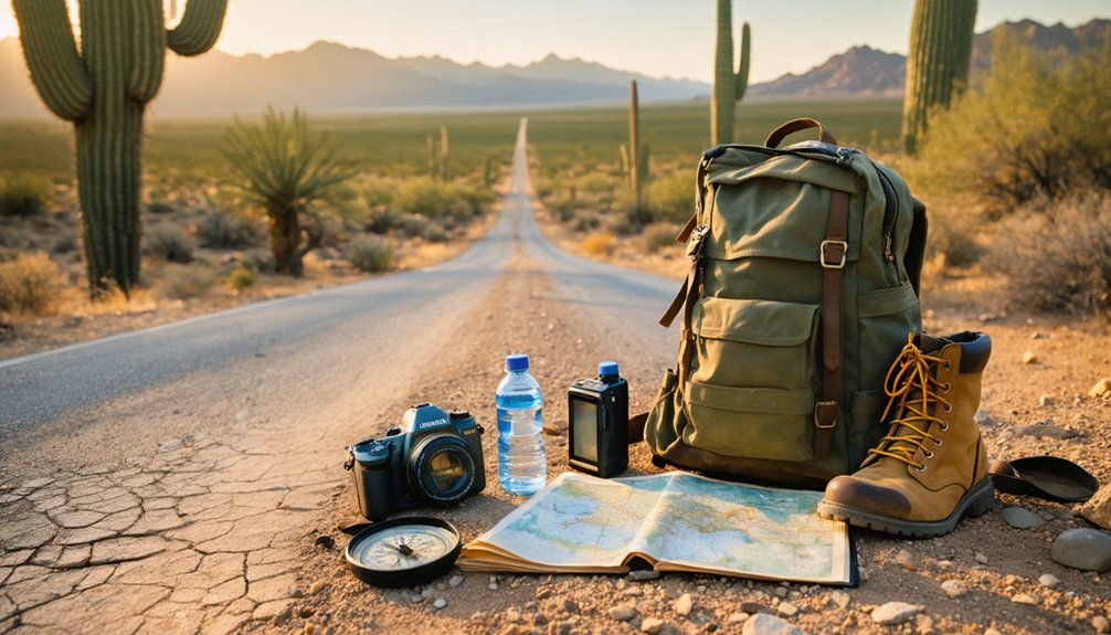 crumbling desert ghost town exploration