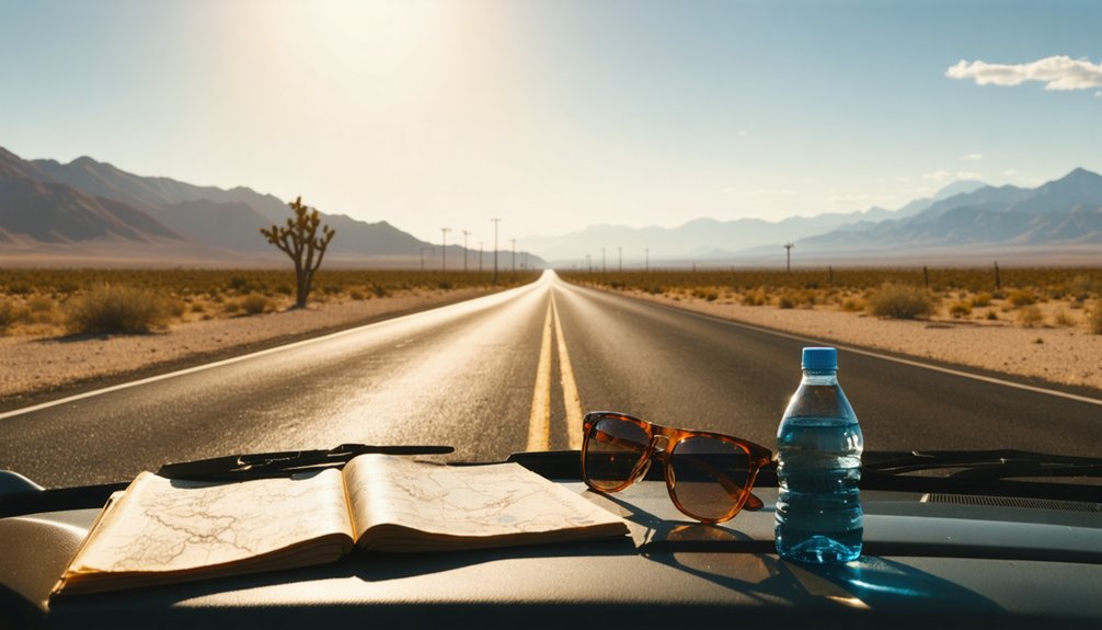 desert road trip adventure