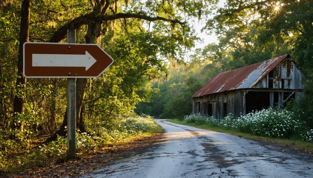 desolate cotton gin town adventure