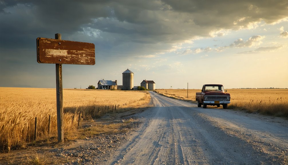 desolate ghost town road trip