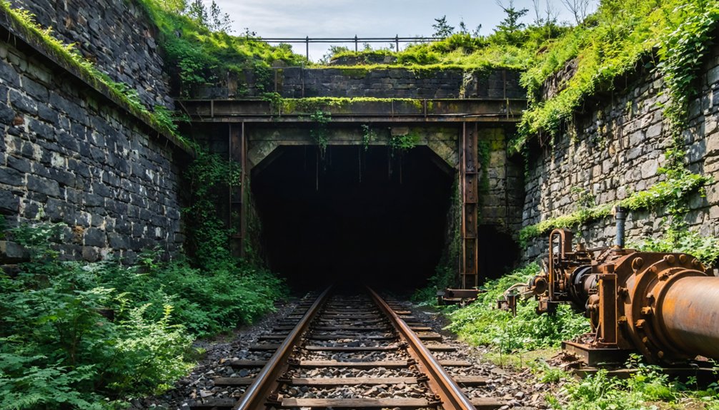 dramatic mining remnants landscape scars