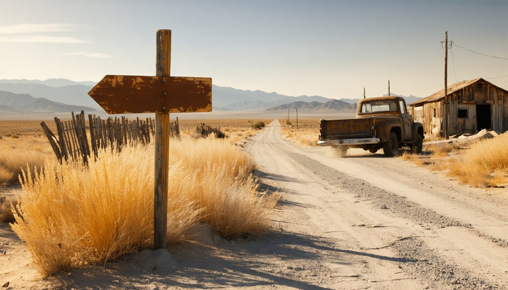 eerie abandoned california ghost town