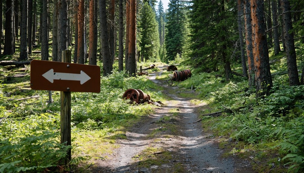 eerie abandoned mining ghost town
