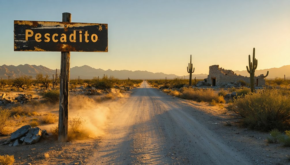 fading rural texan ghost town
