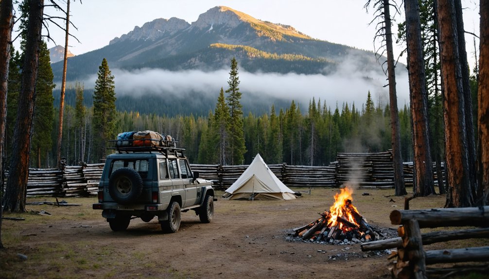 first come first served wilderness camping