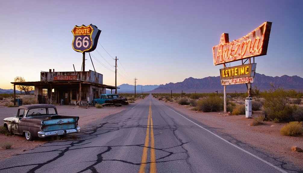 forgotten route 66 towns crumbling ghosts