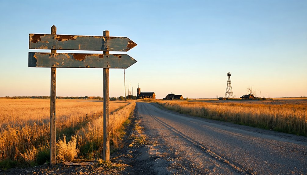 forgotten rusted crumbling off grid