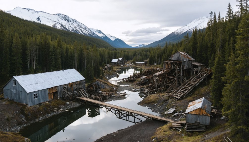 frontier extraction industry ghost towns