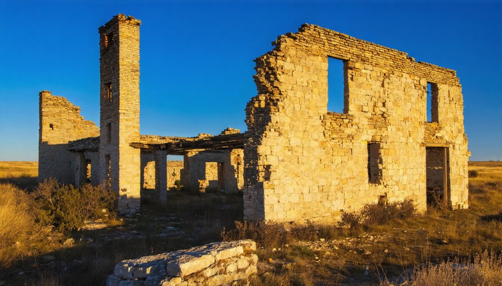 frontier military life historical structures ruins