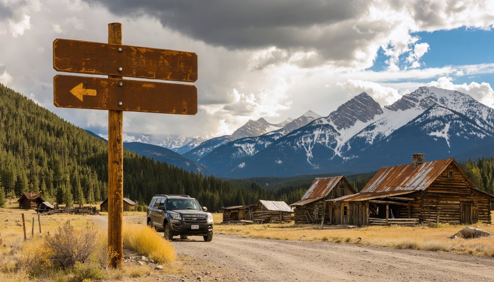 frontier silver town mined and abandoned