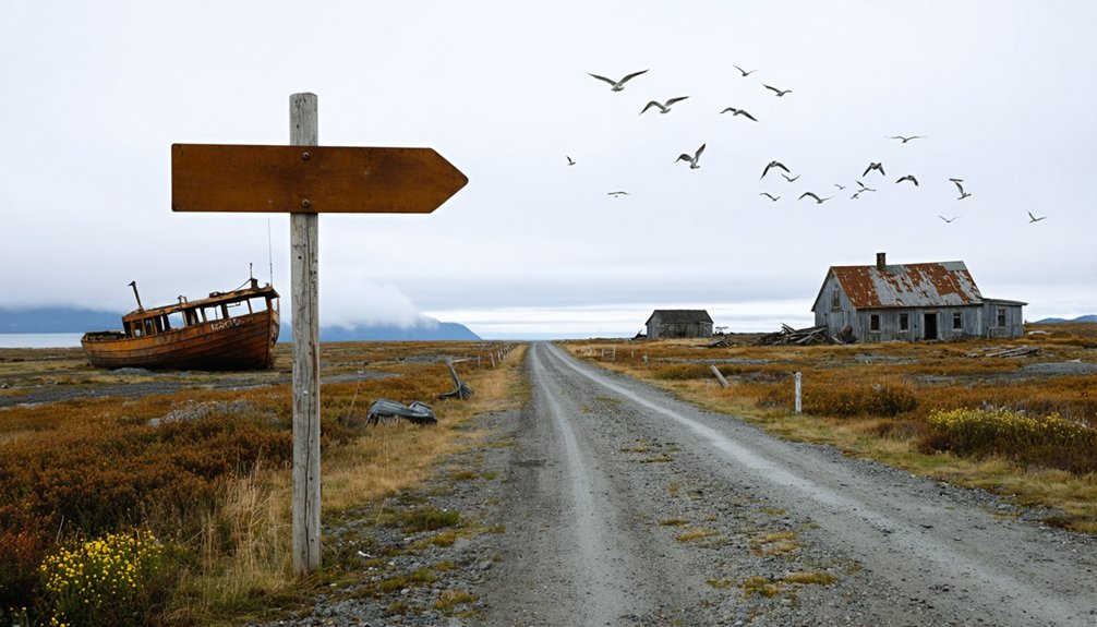 ghost town road trip alaska