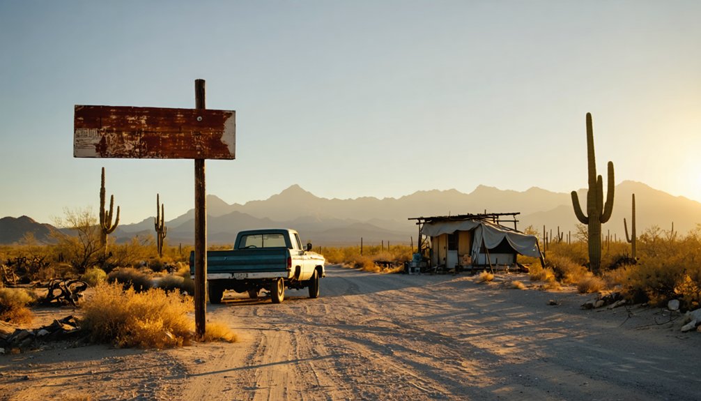 ghost town road trip arizona