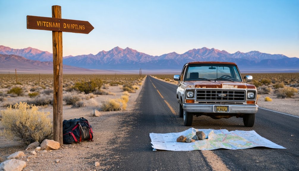 ghost town road trip planning