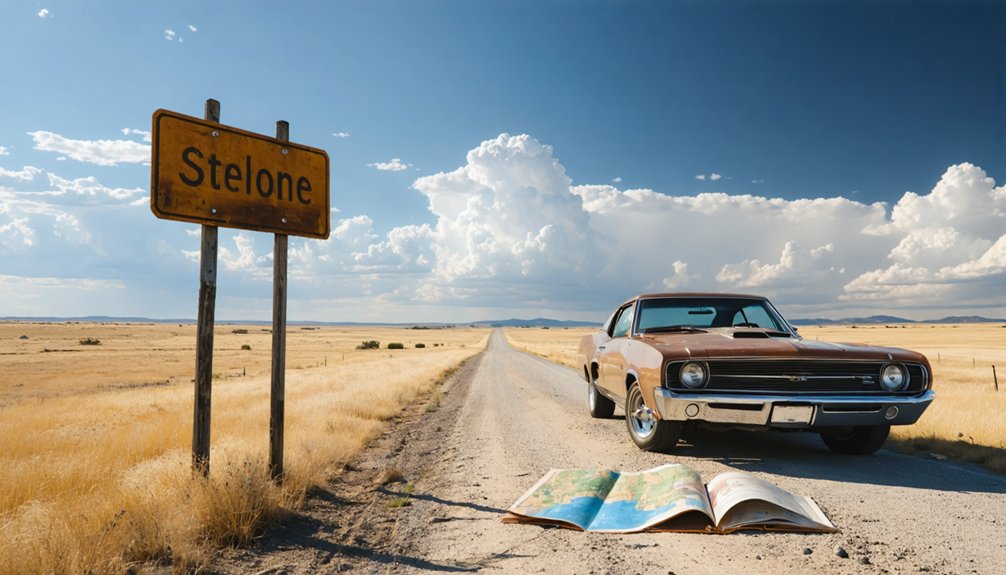 ghost town road trip planning