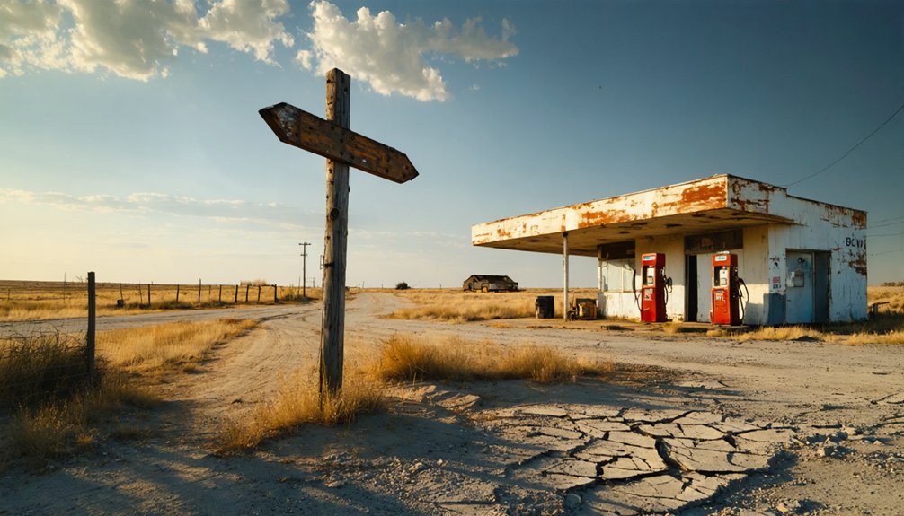 ghost town road trip planning
