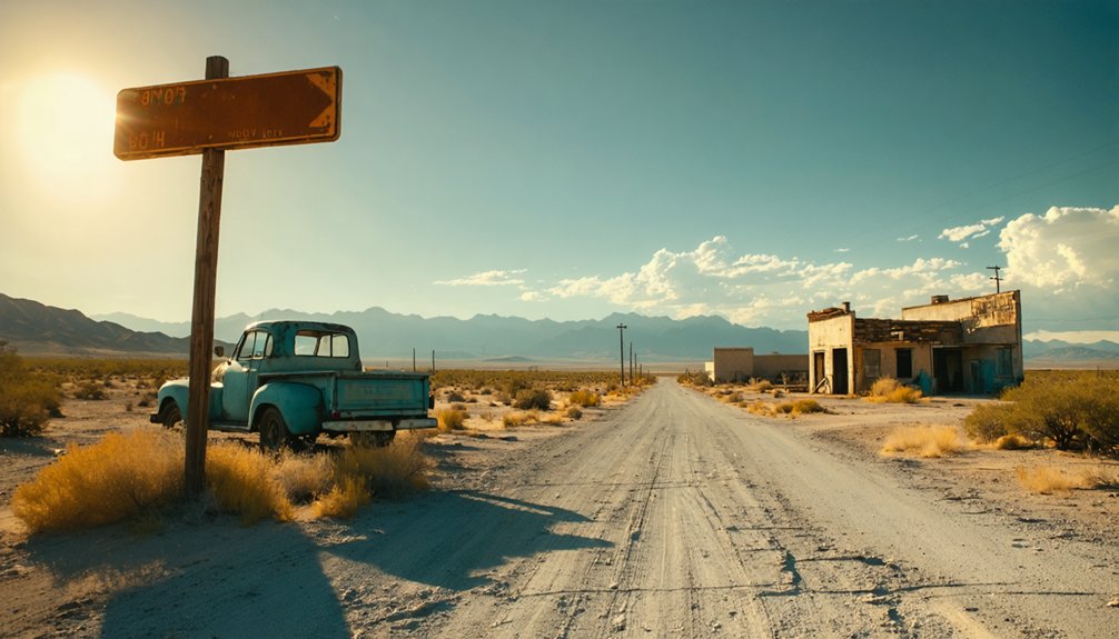 ghost town road trip texas