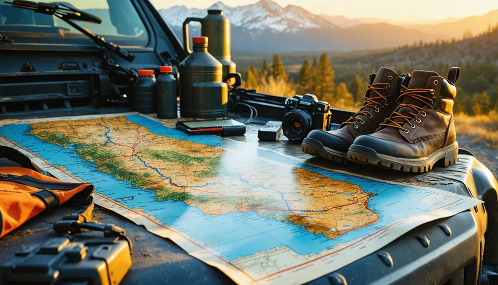 ghost town spring fall exploration