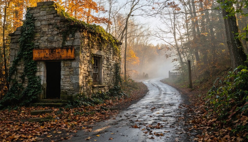 ghost towns along route