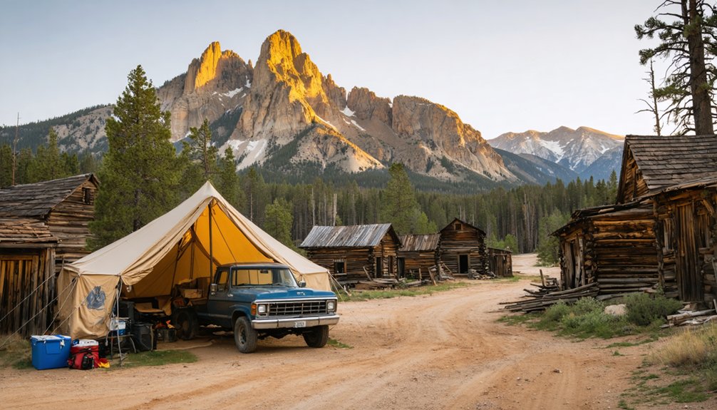 ghost towns modern comforts dark skies decompress