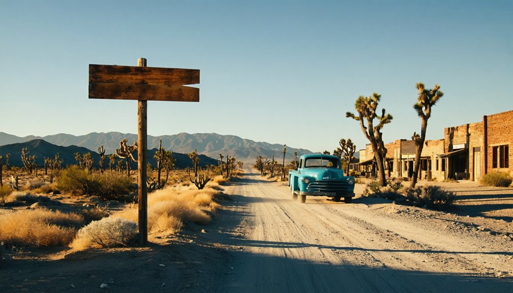 ghostly abandoned remote california
