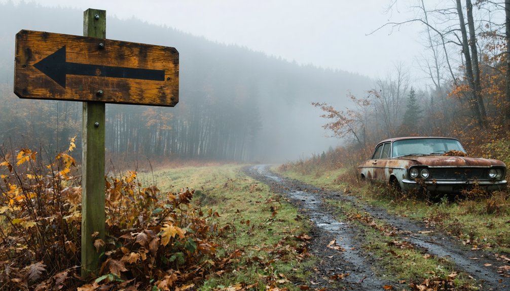 ghostly abandoned rural vermont