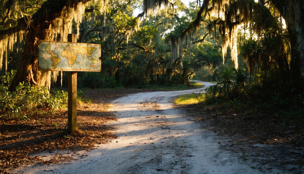 ghostly abandoned town in florida