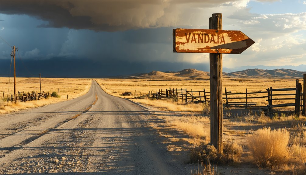 ghostly abandoned town road trip