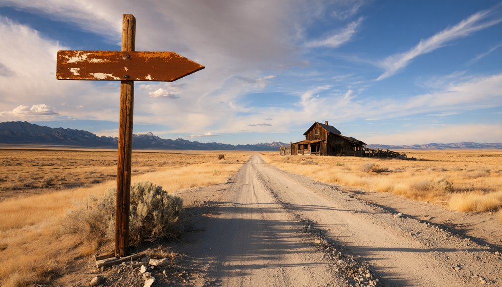 ghostly abandoned wyoming road trip