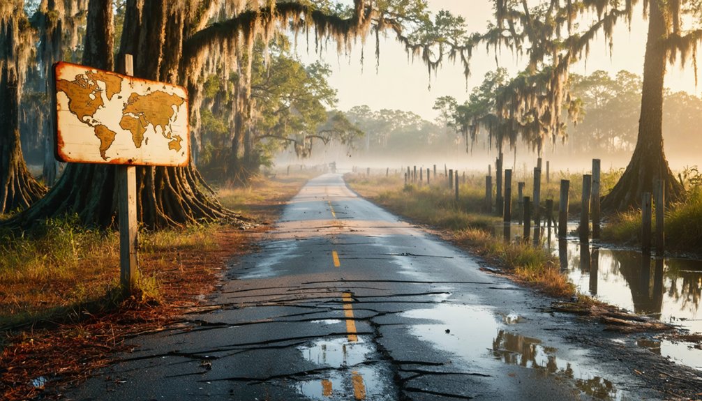 ghostly burrwood louisiana road trip