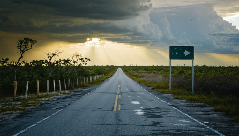 ghostly flamingo town road trip