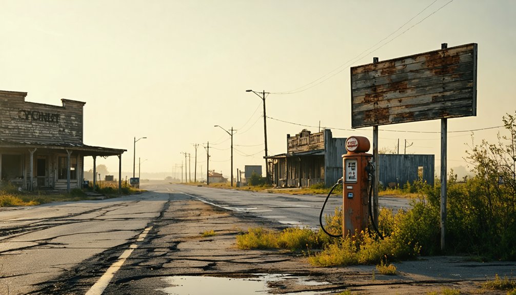 ghostly forgotten town in delaware
