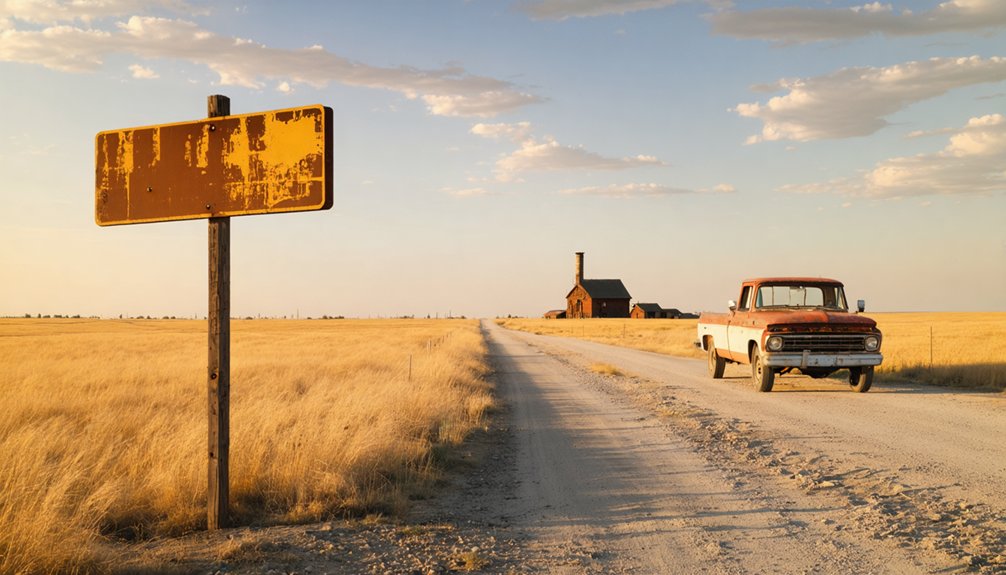 ghostly iowa town road trip